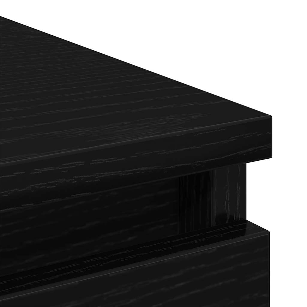 Bufetă Stejar negru 80x35x99 cm Lemn prelucrat GartenMobel Dekor