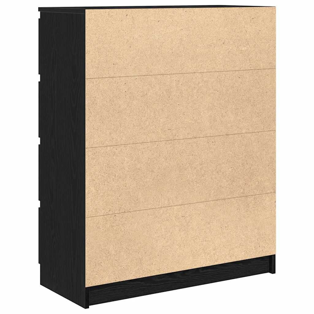 Bufetă Stejar negru 80x35x99 cm Lemn prelucrat GartenMobel Dekor