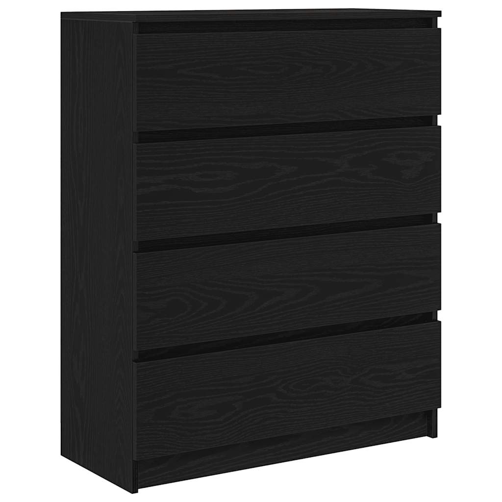 Bufetă Stejar negru 80x35x99 cm Lemn prelucrat GartenMobel Dekor