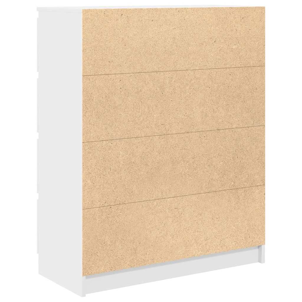 Bufetă albă 80x35x99 cm lemn prelucrat GartenMobel Dekor