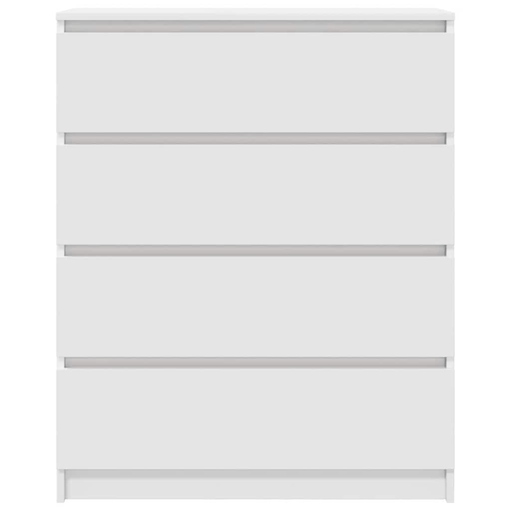 Bufetă albă 80x35x99 cm lemn prelucrat GartenMobel Dekor