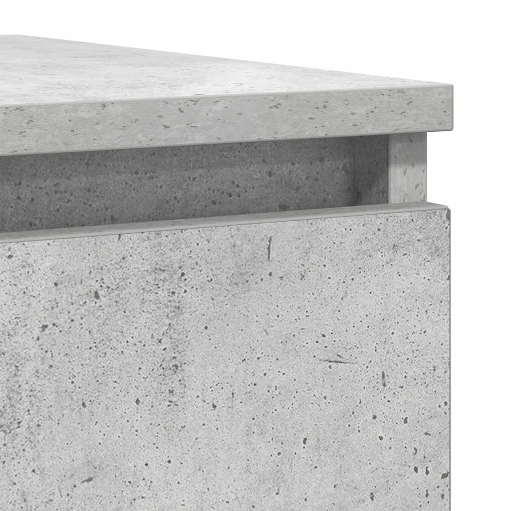 Bufetă Gri Beton 100x35x76 cm Lemn prelucrat GartenMobel Dekor