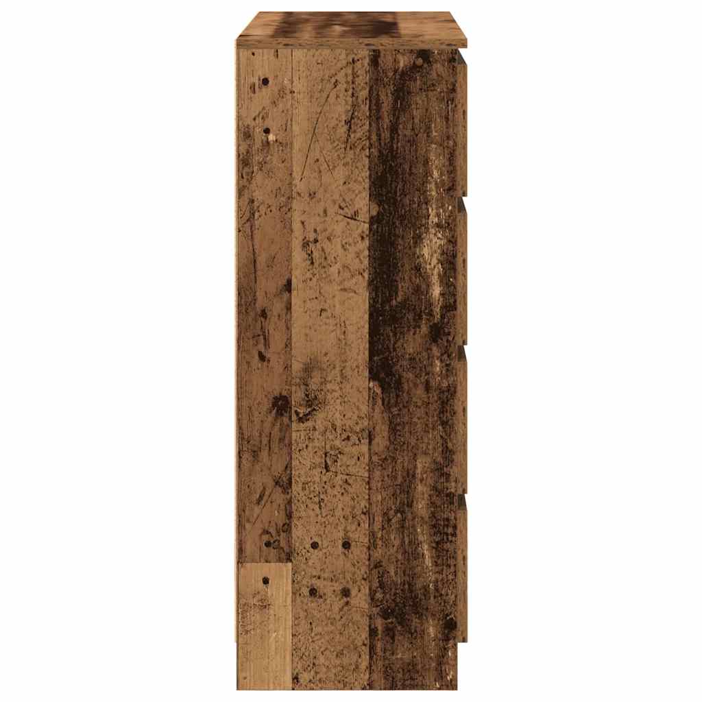 Bufetă Lemn vechi 80x35x99 cm Lemn prelucrat GartenMobel Dekor