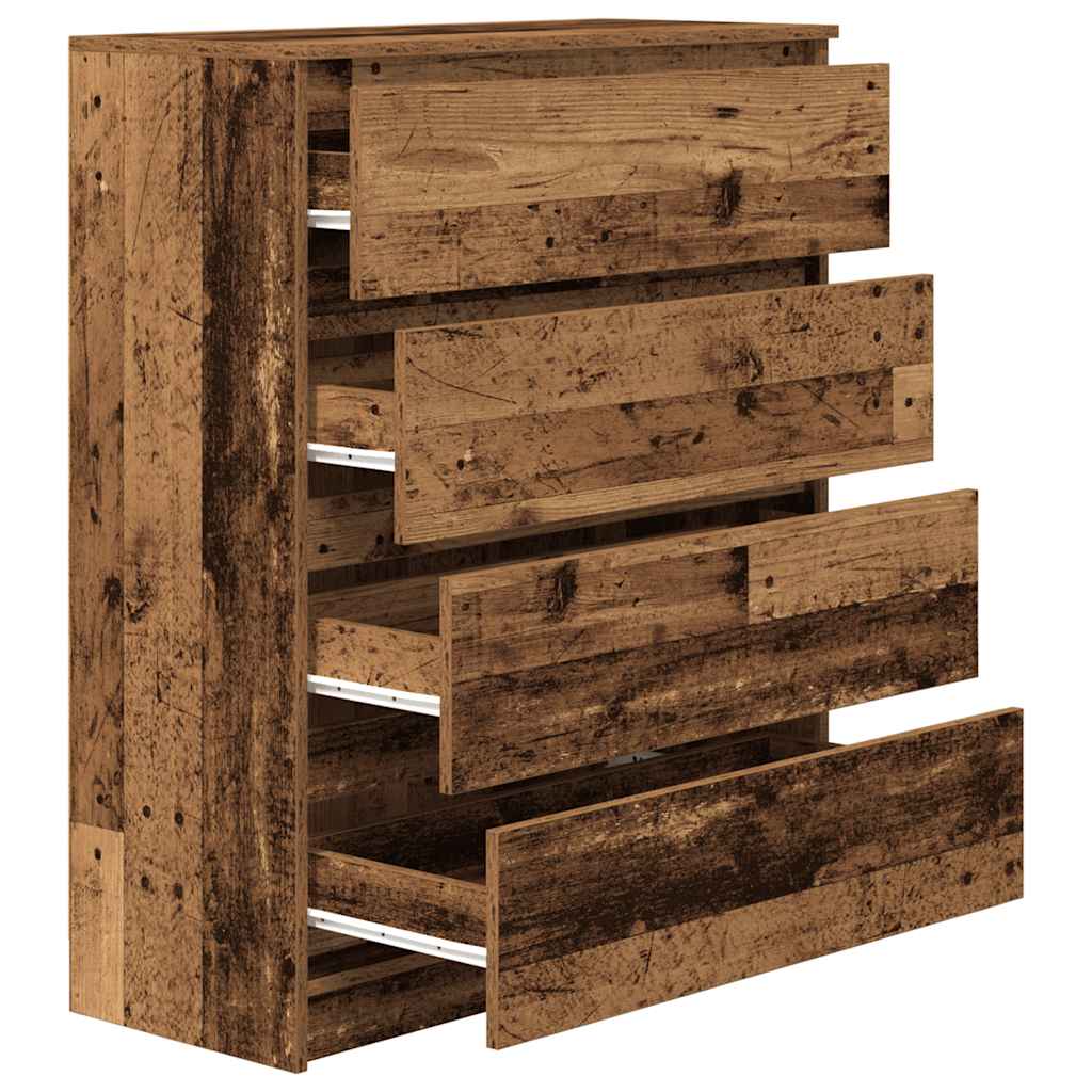 Bufetă Lemn vechi 80x35x99 cm Lemn prelucrat GartenMobel Dekor