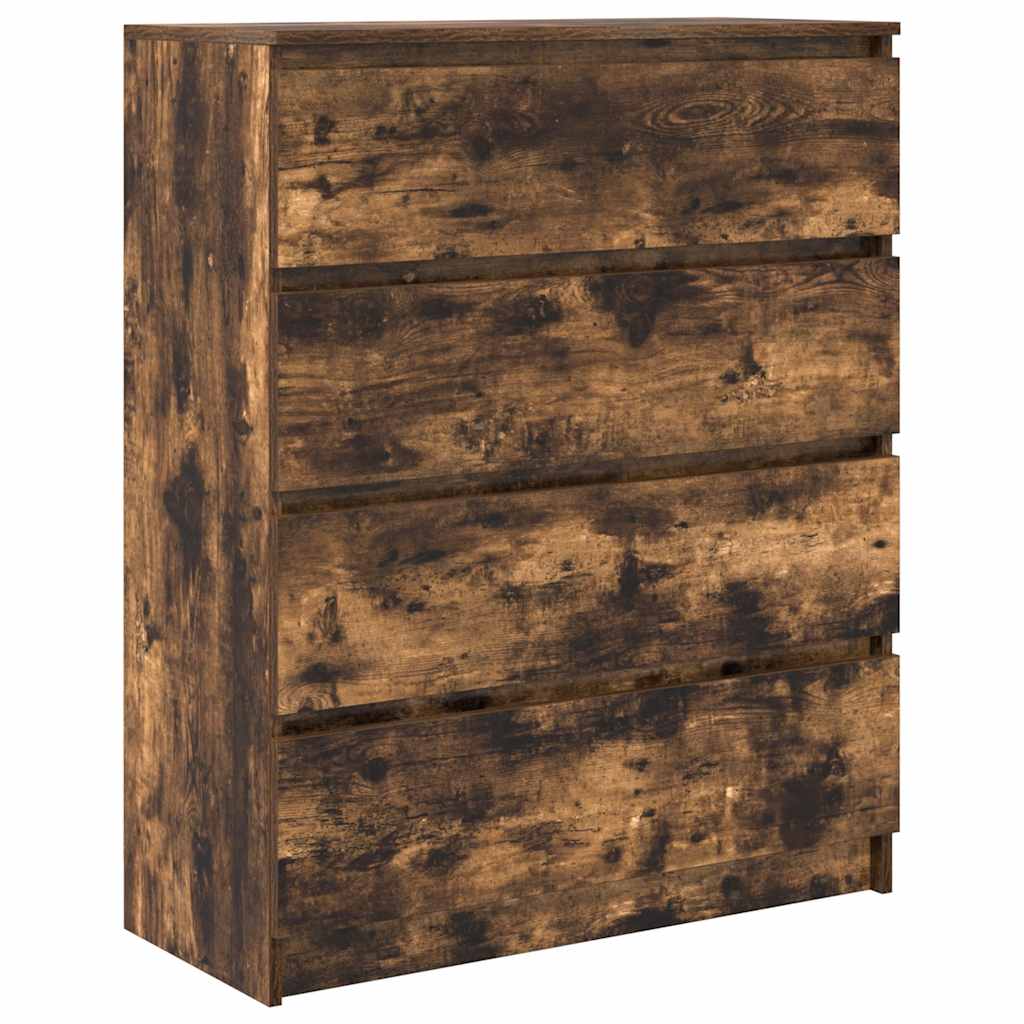 Bufetă Stejar afumat 80x35x99 cm Lemn prelucrat GartenMobel Dekor
