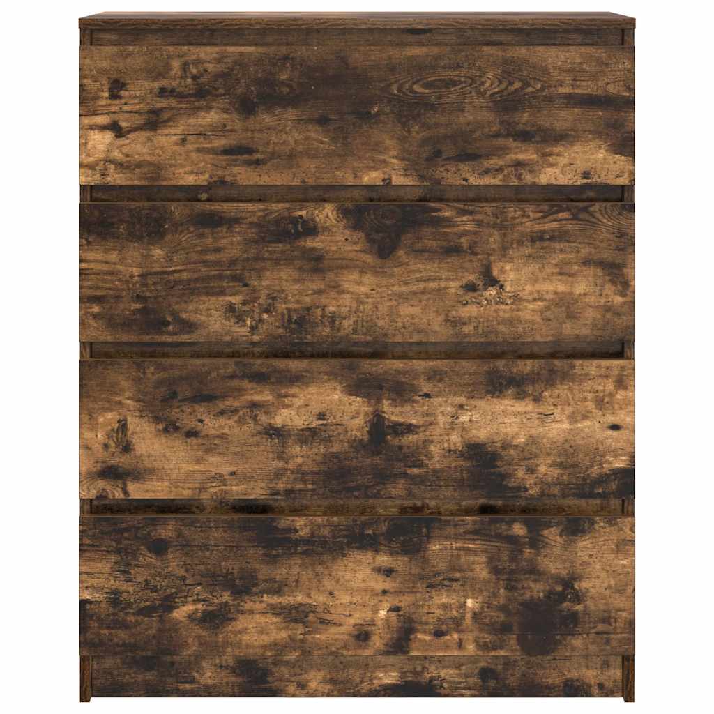 Bufetă Stejar afumat 80x35x99 cm Lemn prelucrat GartenMobel Dekor