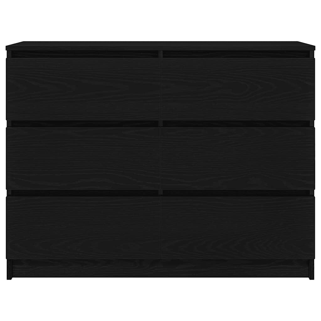 Bufetă Stejar negru 100x35x76 cm Lemn prelucrat GartenMobel Dekor