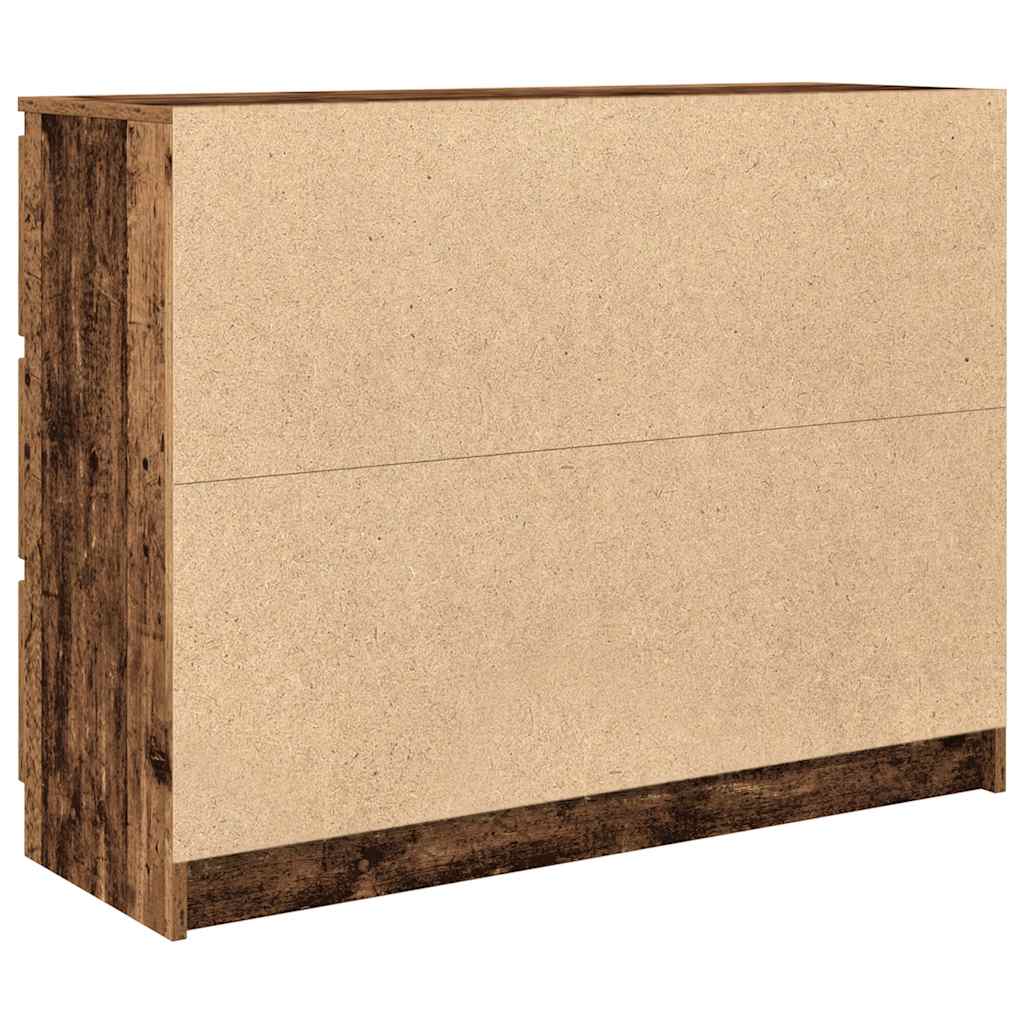 Bufetă din lemn vechi 100x35x76 cm din lemn prelucrat GartenMobel Dekor