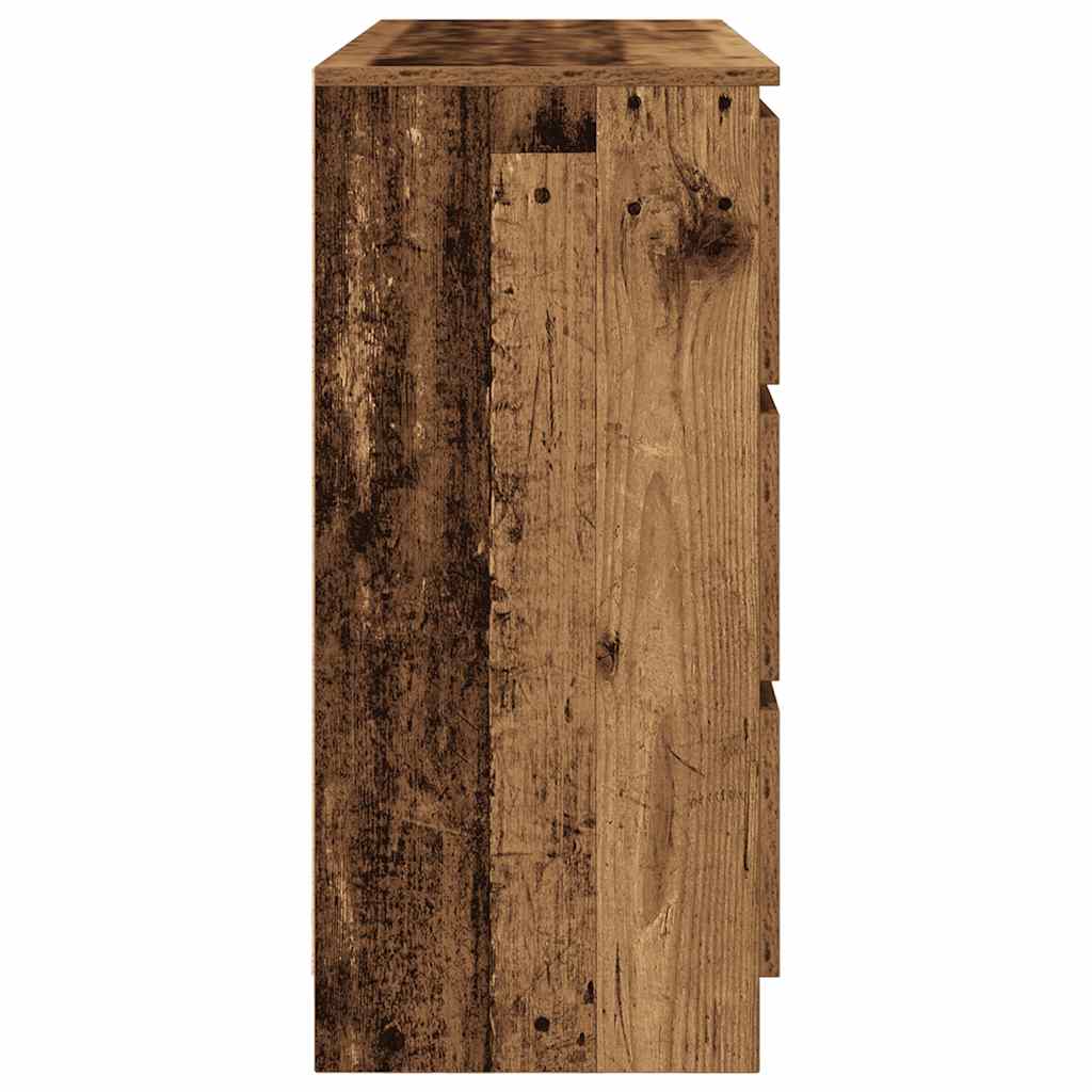Bufetă din lemn vechi 100x35x76 cm din lemn prelucrat GartenMobel Dekor