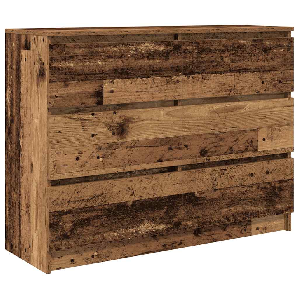Bufetă din lemn vechi 100x35x76 cm din lemn prelucrat GartenMobel Dekor
