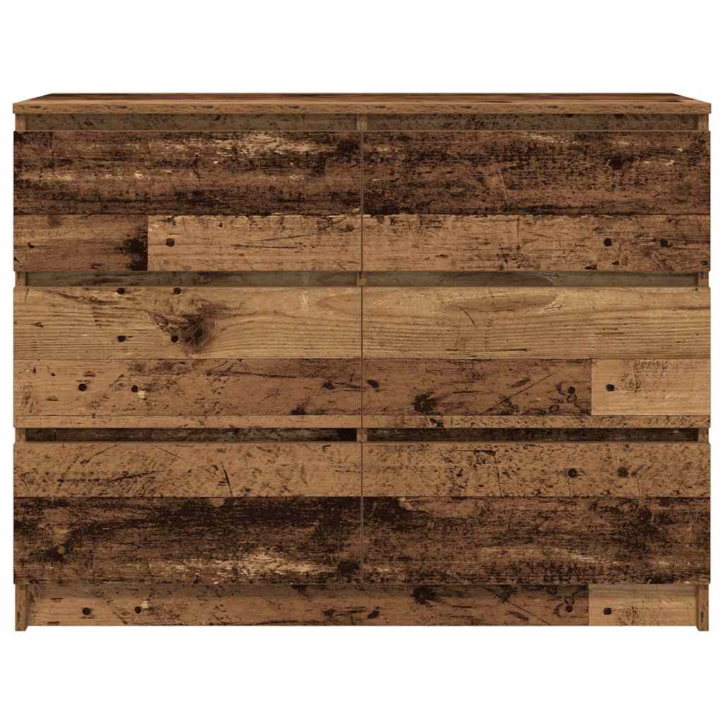 Bufetă din lemn vechi 100x35x76 cm din lemn prelucrat GartenMobel Dekor