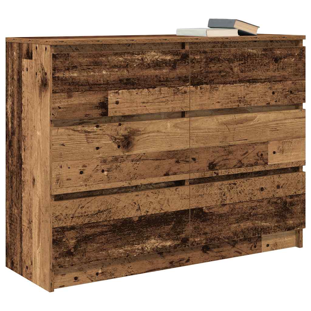 Bufetă din lemn vechi 100x35x76 cm din lemn prelucrat GartenMobel Dekor