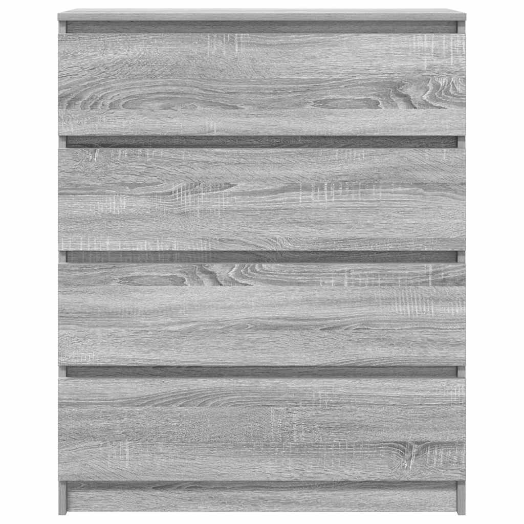 Bufetă gri Sonoma 80x35x99 cm Lemn prelucrat GartenMobel Dekor