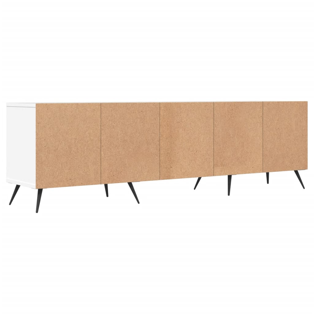 Comodă TV, alb, 150x30x44,5 cm, lemn prelucrat GartenMobel Dekor
