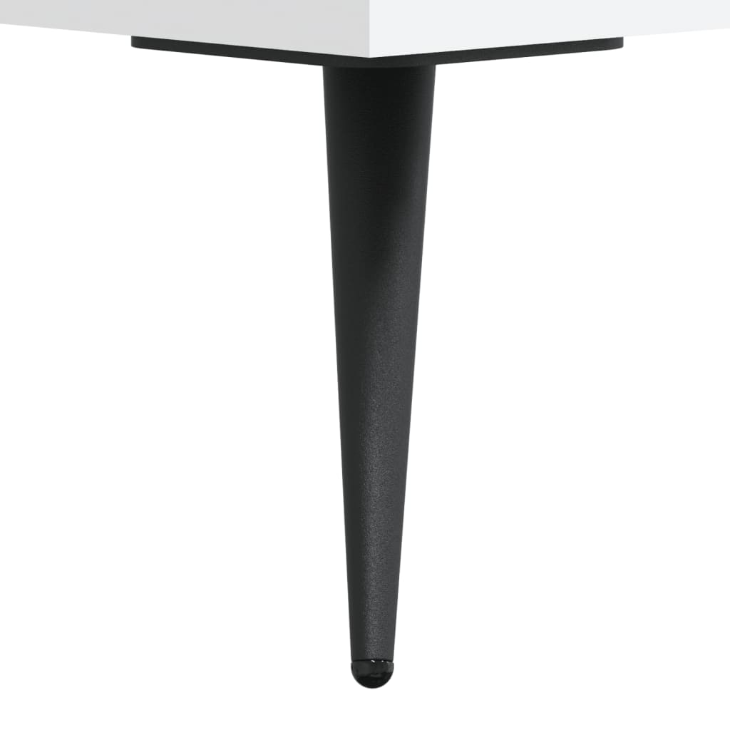 Comodă TV, alb, 150x30x44,5 cm, lemn prelucrat GartenMobel Dekor