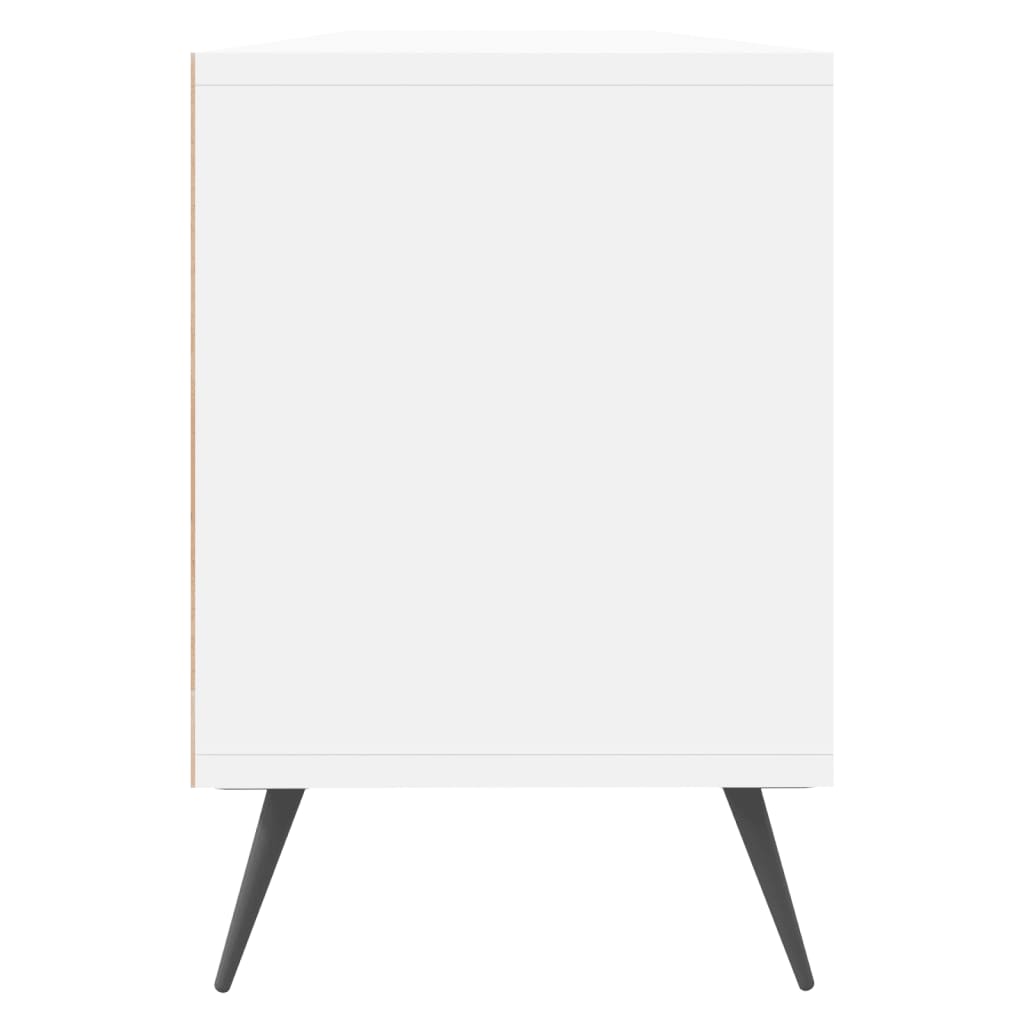 Comodă TV, alb, 150x30x44,5 cm, lemn prelucrat GartenMobel Dekor