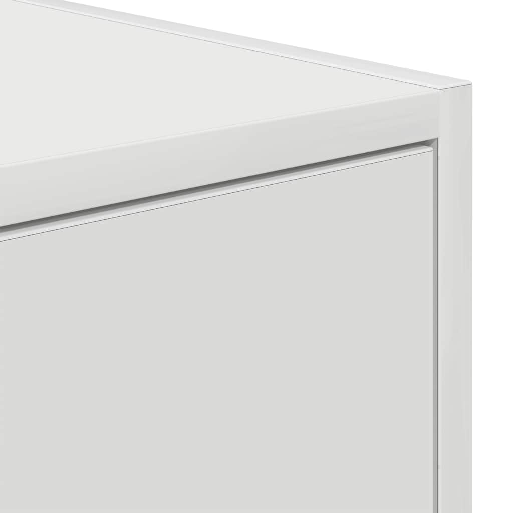 Comodă TV, alb, 60x31x25,5 cm, lemn prelucrat GartenMobel Dekor