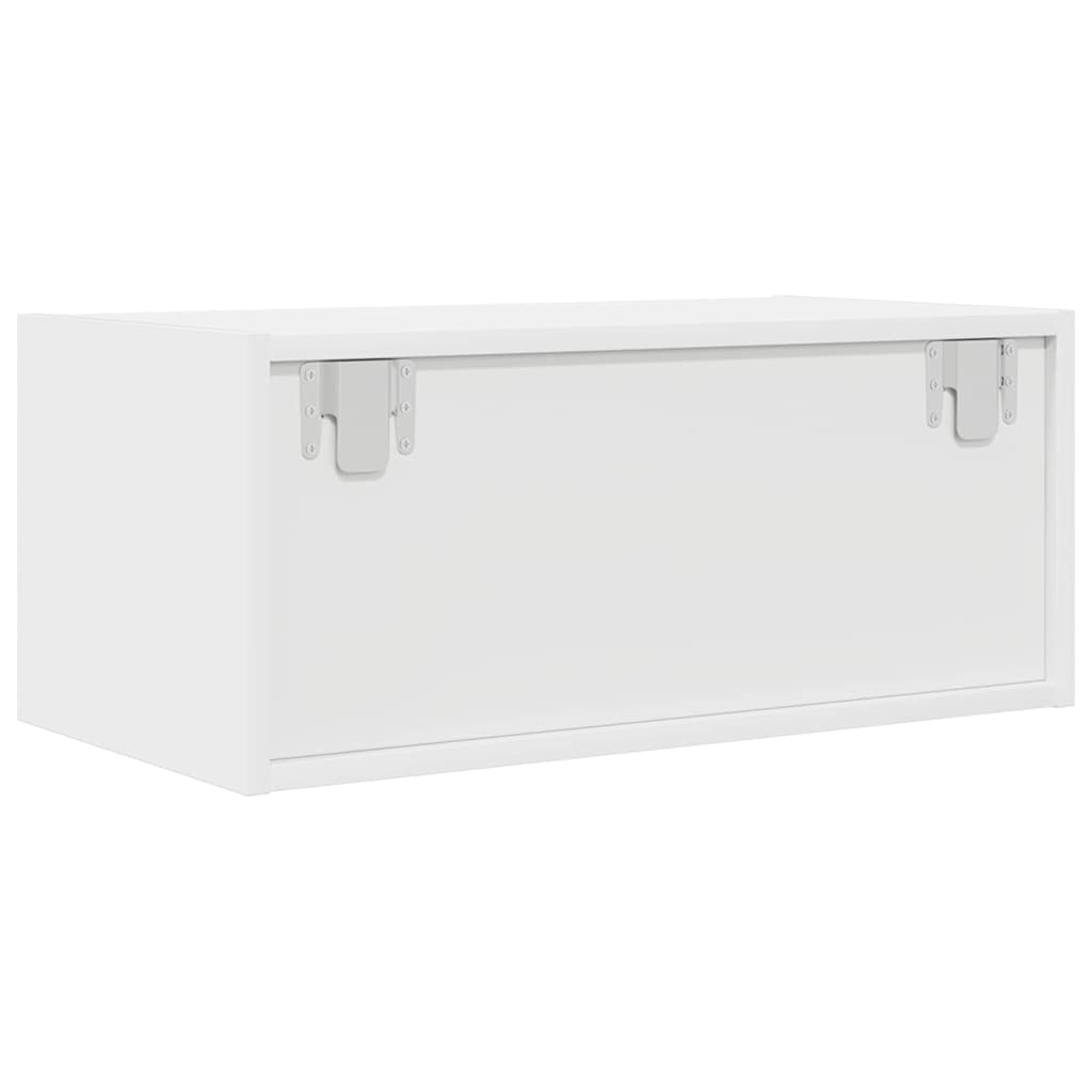 Comodă TV, alb, 60x31x25,5 cm, lemn prelucrat GartenMobel Dekor