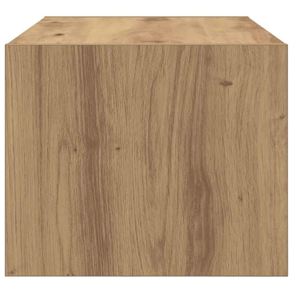 Dulap TV Artisan Stejar 60x31x25,5 cm Lemn prelucrat GartenMobel Dekor