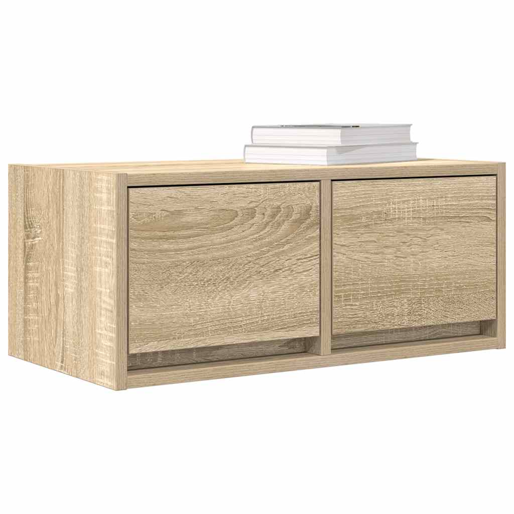 Dulap TV Stejar Sonoma 60x31x25,5 cm Lemn prelucrat GartenMobel Dekor