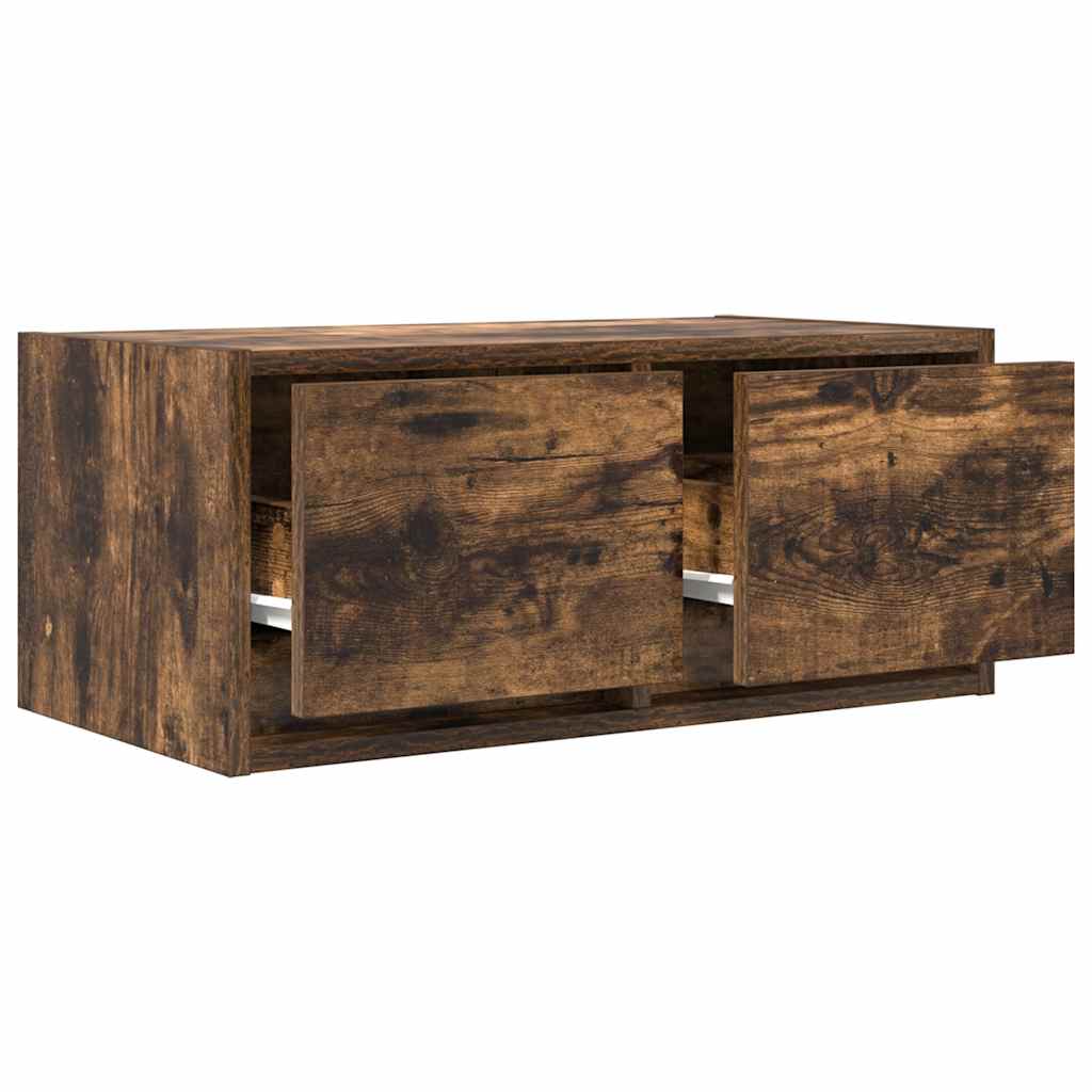 Dulap TV stejar afumat 60x31x25,5 cm din lemn de prelucrare GartenMobel Dekor