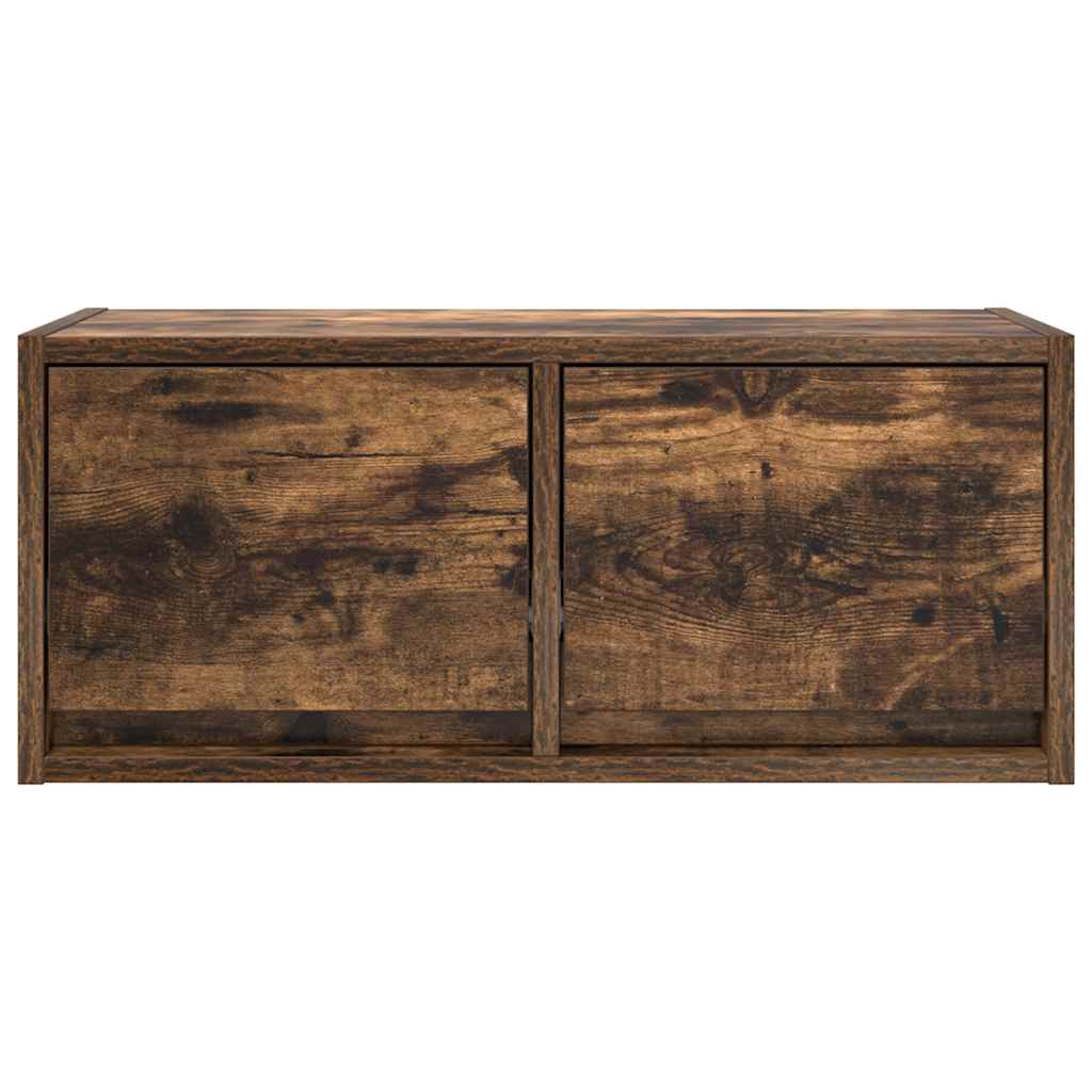 Dulap TV stejar afumat 60x31x25,5 cm din lemn de prelucrare GartenMobel Dekor