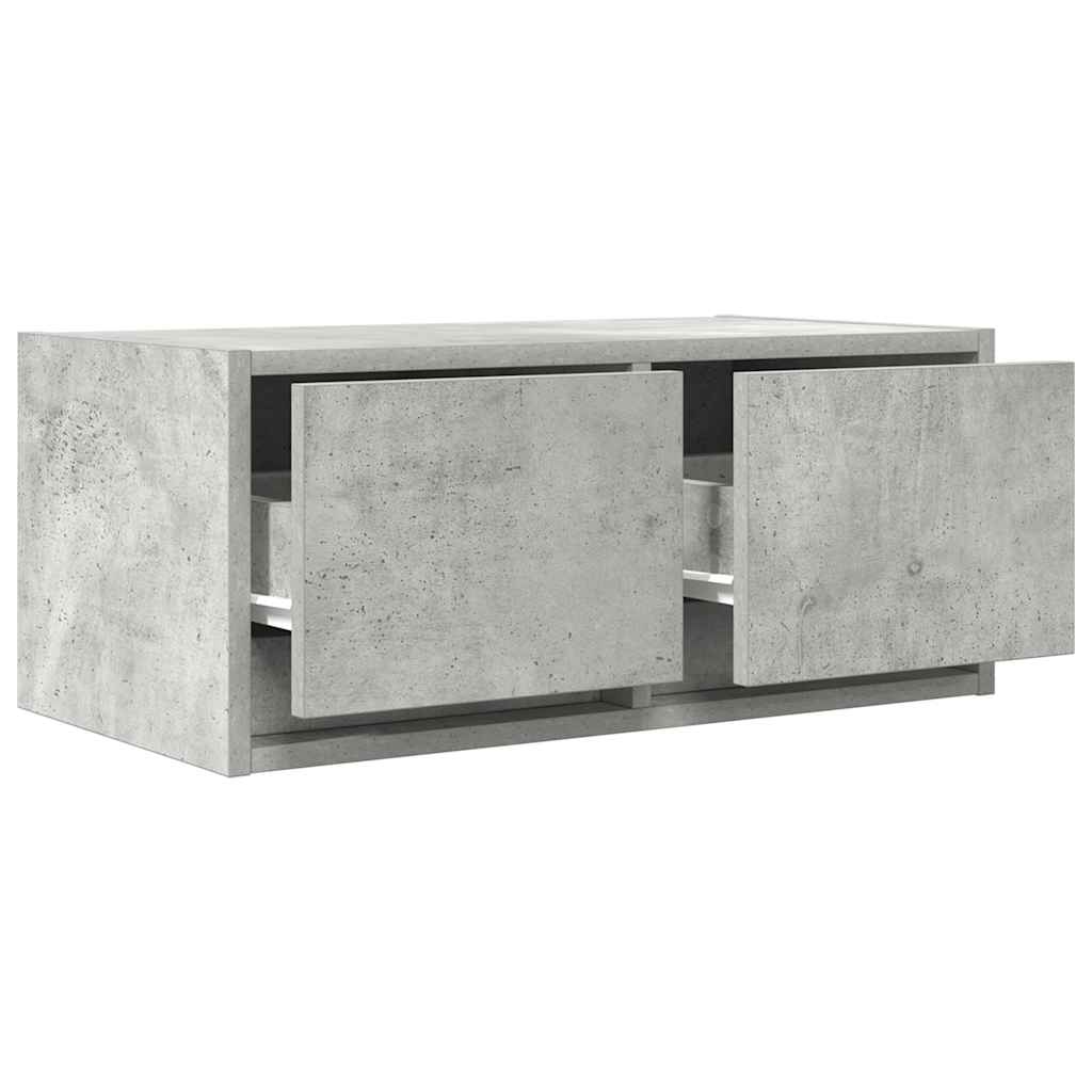 Dulapuri TV 2 buc Beton Gri 60x31x25,5 cm Lemn prelucrat GartenMobel Dekor
