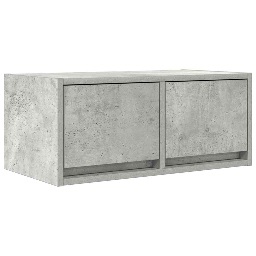 Dulapuri TV 2 buc Beton Gri 60x31x25,5 cm Lemn prelucrat GartenMobel Dekor
