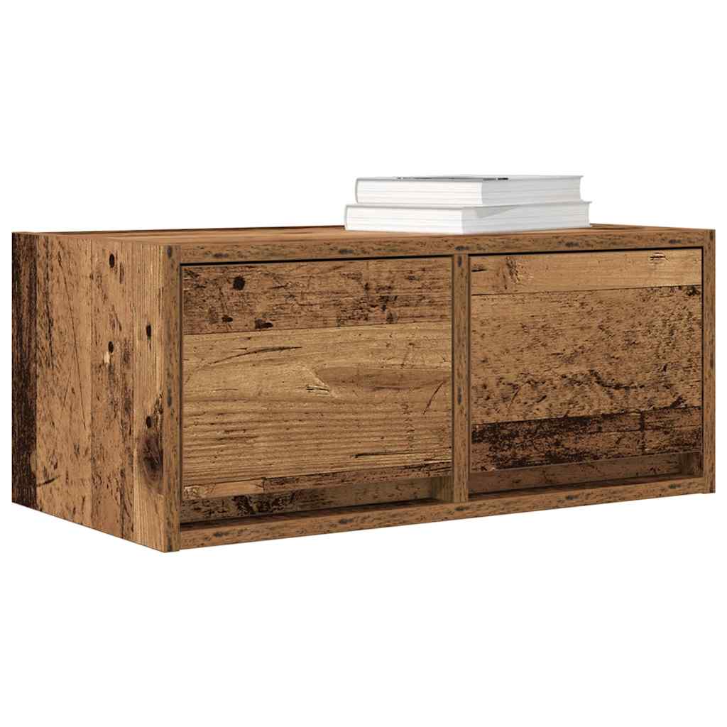 Dulapuri TV 2 buc Lemn vechi 60x31x25,5 cm Lemn prelucrat GartenMobel Dekor