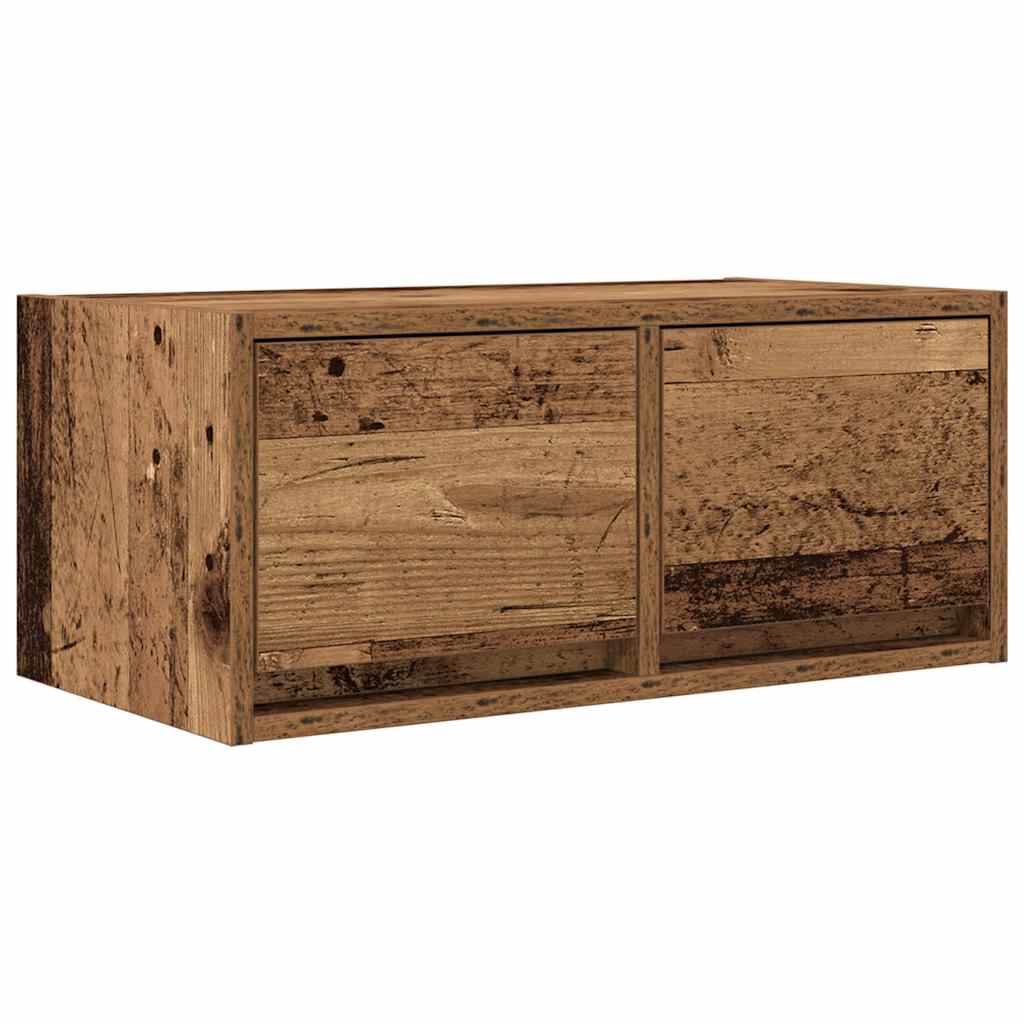 Dulapuri TV 2 buc Lemn vechi 60x31x25,5 cm Lemn prelucrat GartenMobel Dekor