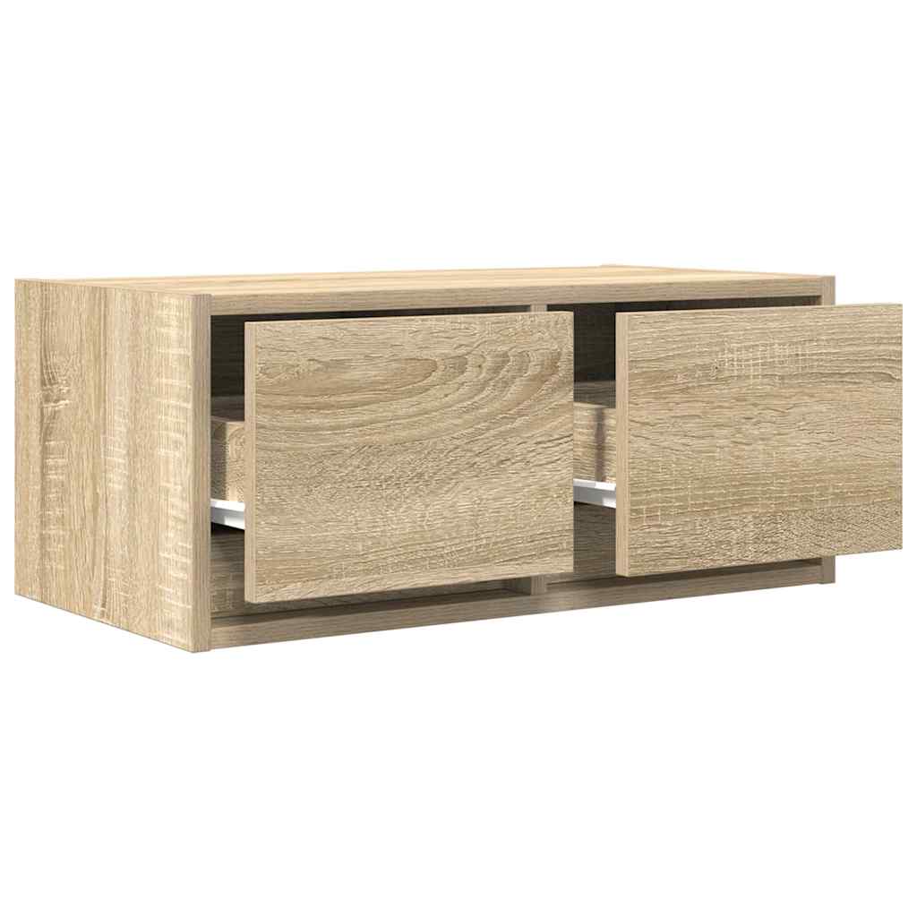 Dulapuri TV 2 buc Stejar Sonoma 60x31x25,5 cm Lemn prelucrat GartenMobel Dekor
