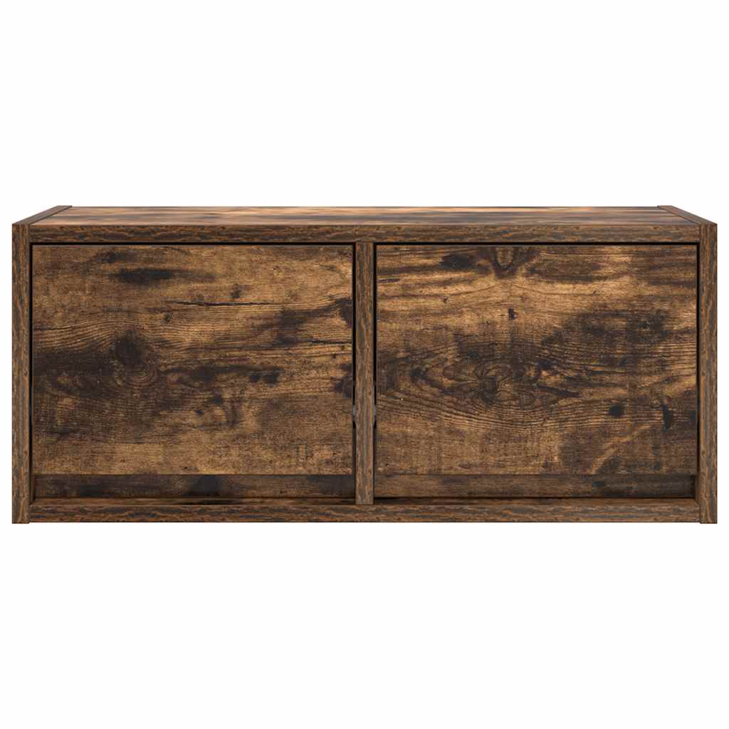 Dulapuri TV 2 buc Stejar afumat 60x31x25,5 cm Lemn prelucrat GartenMobel Dekor