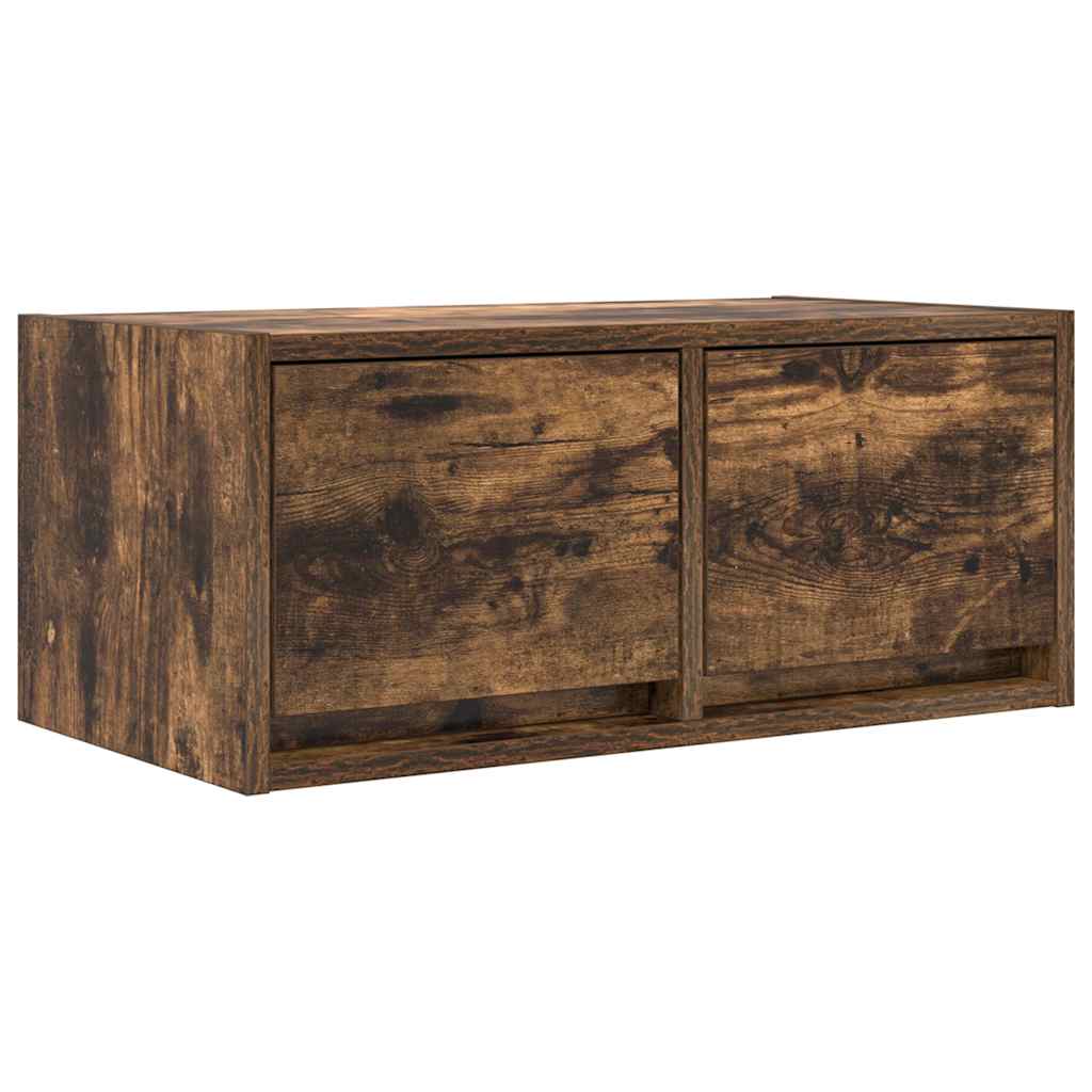 Dulapuri TV 2 buc Stejar afumat 60x31x25,5 cm Lemn prelucrat GartenMobel Dekor