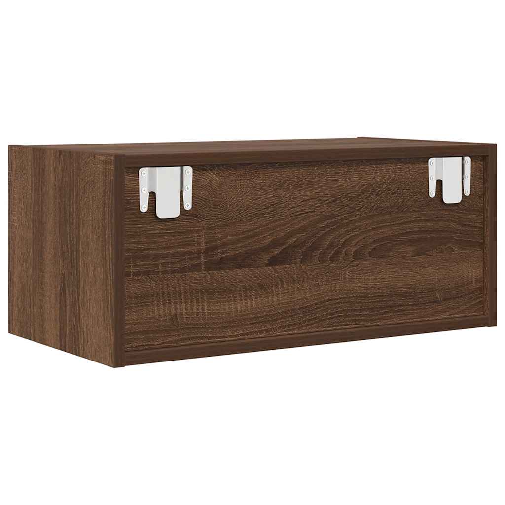 Dulapuri TV 2 buc Stejar maro 60x31x25,5 cm Lemn prelucrat GartenMobel Dekor