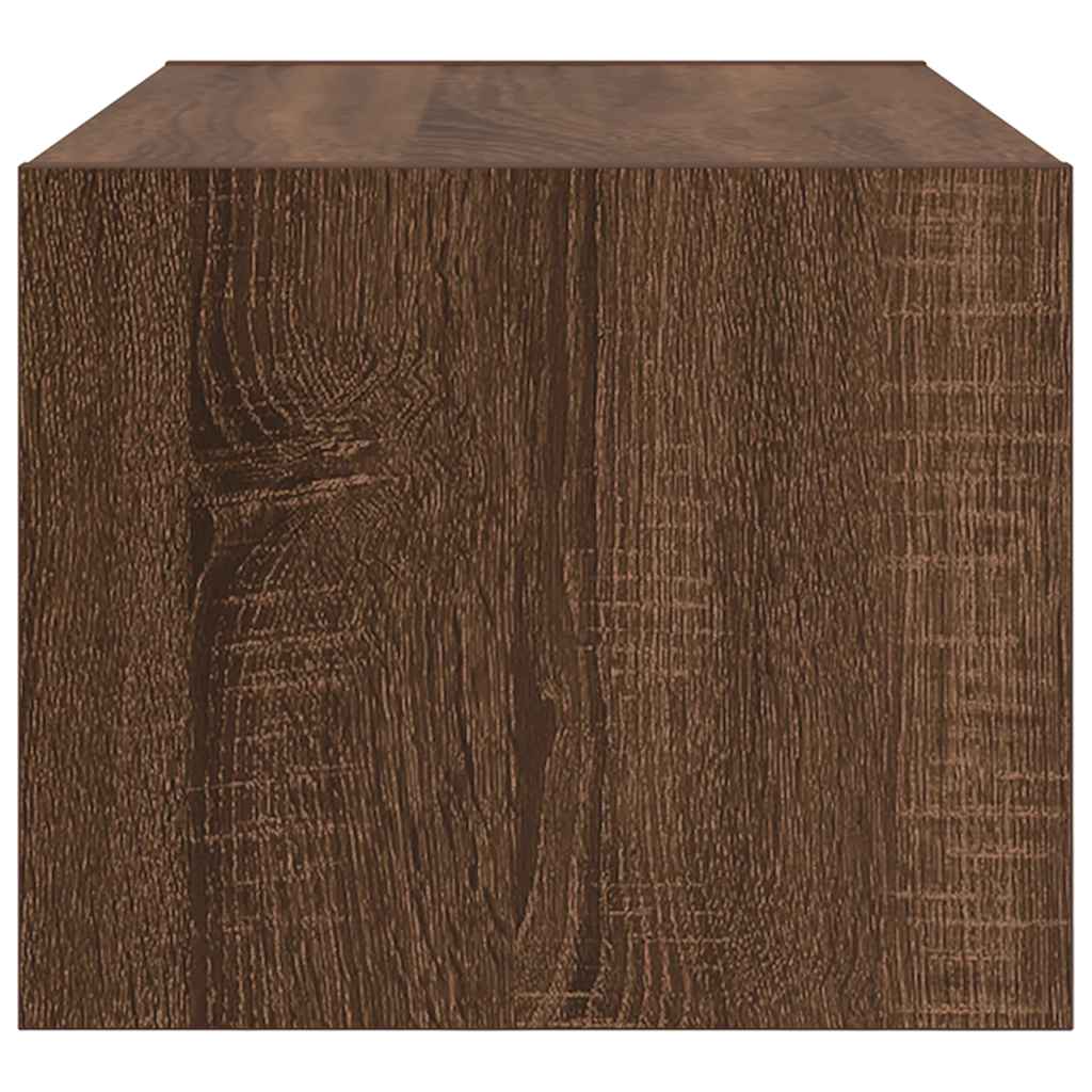 Dulapuri TV 2 buc Stejar maro 60x31x25,5 cm Lemn prelucrat GartenMobel Dekor