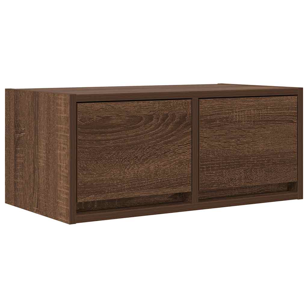 Dulapuri TV 2 buc Stejar maro 60x31x25,5 cm Lemn prelucrat GartenMobel Dekor