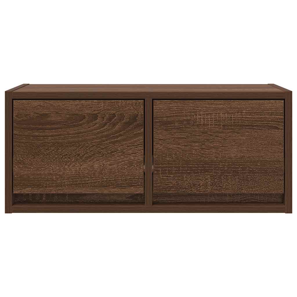 Dulapuri TV 2 buc Stejar maro 60x31x25,5 cm Lemn prelucrat GartenMobel Dekor