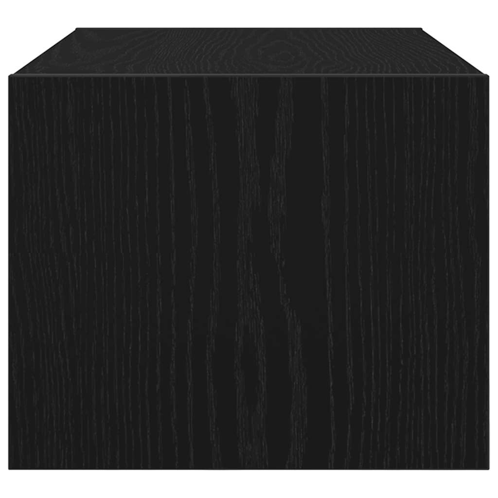 Dulapuri TV 2 buc stejar negru 60x31x25,5 cm lemn prelucrat GartenMobel Dekor