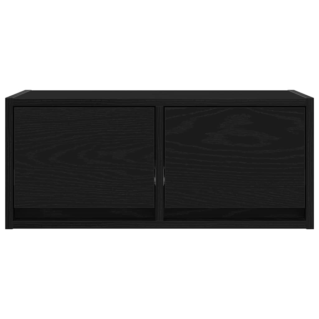 Dulapuri TV 2 buc stejar negru 60x31x25,5 cm lemn prelucrat GartenMobel Dekor