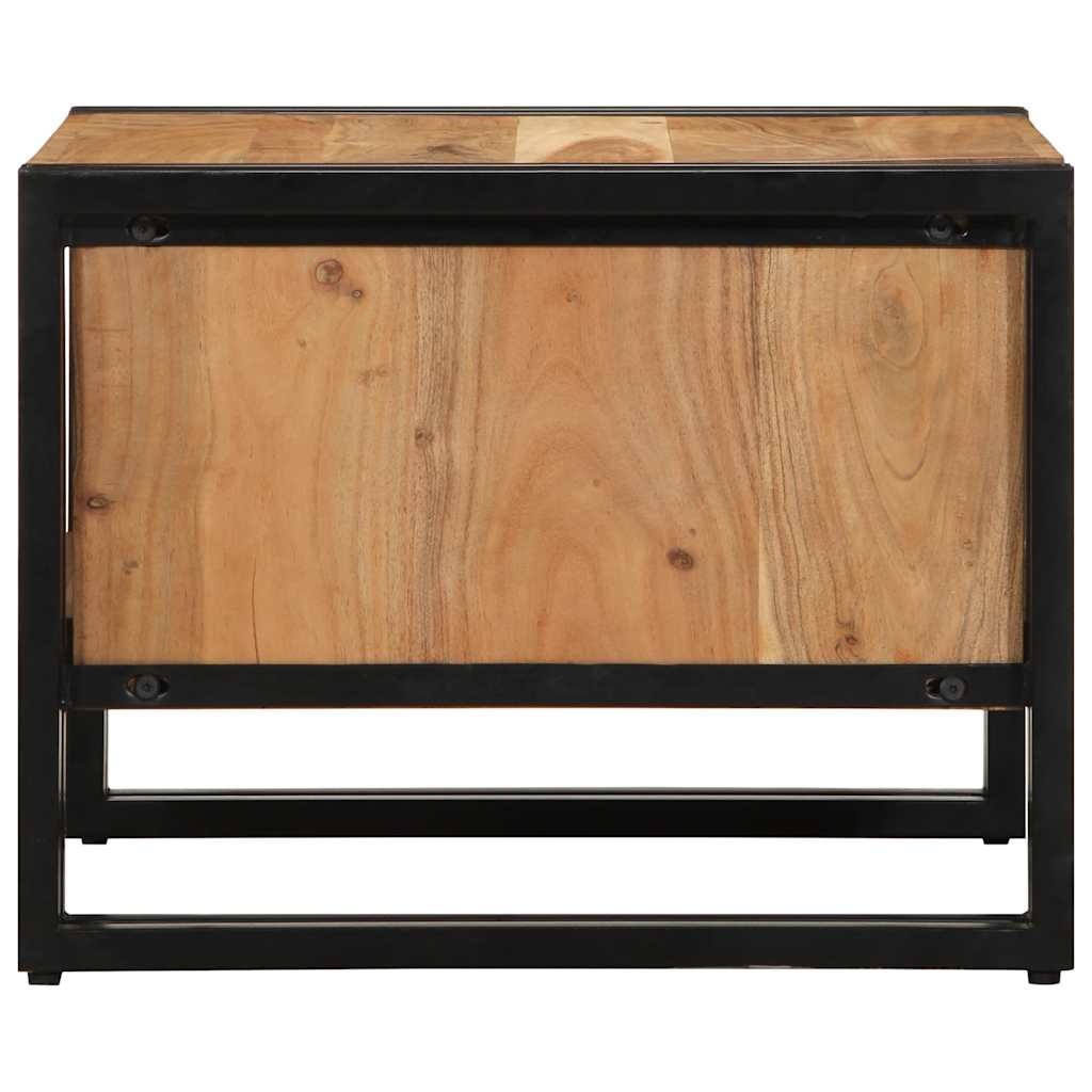 Masuta de cafea 50x50x38 cm din lemn masiv de salcam GartenMobel Dekor