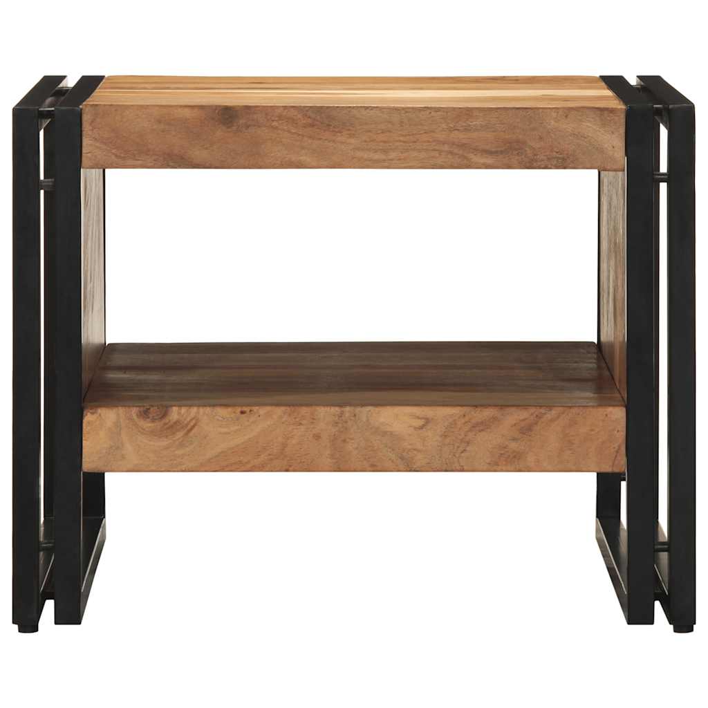 Masuta de cafea 50x50x38 cm din lemn masiv de salcam GartenMobel Dekor