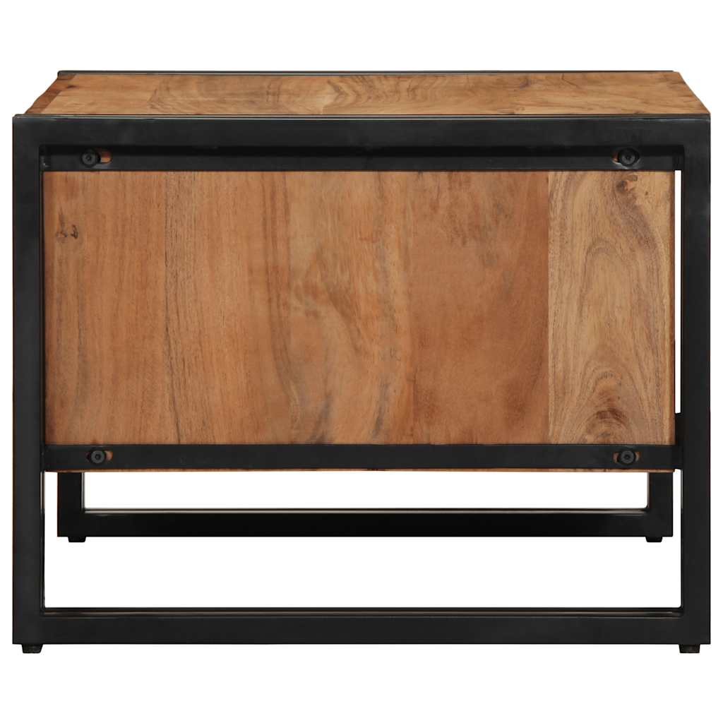 Masuta de cafea 70x50x38 cm din lemn masiv de salcam GartenMobel Dekor