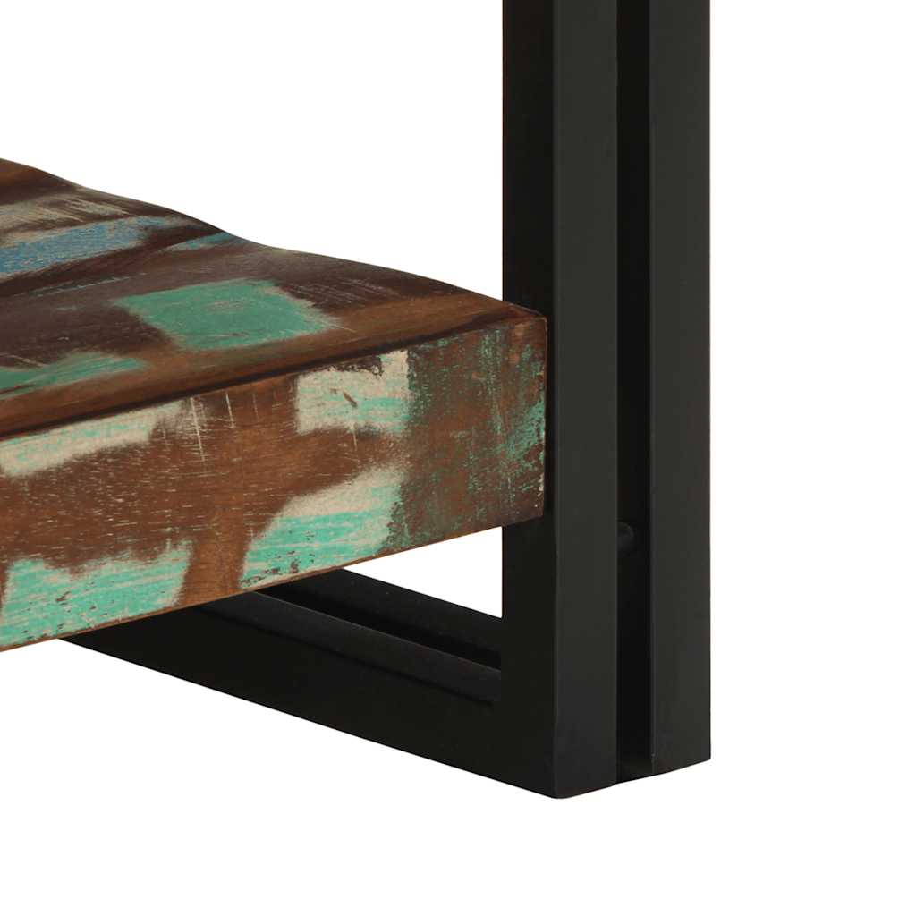 Masuta de cafea multicolora 50x50x38 cm lemn masiv recuperat GartenMobel Dekor