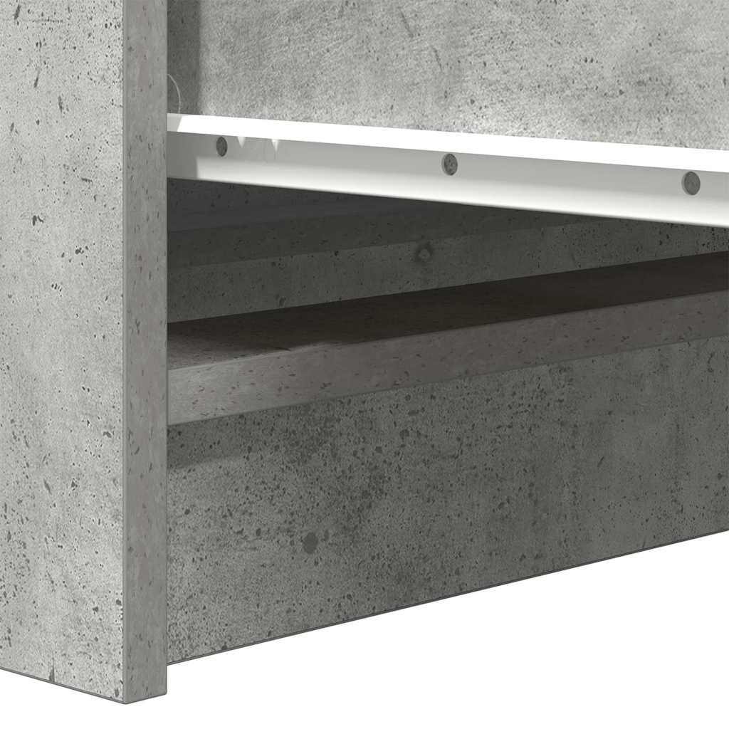 Bufetă Gri Beton 100x35x99 cm Lemn prelucrat GartenMobel Dekor