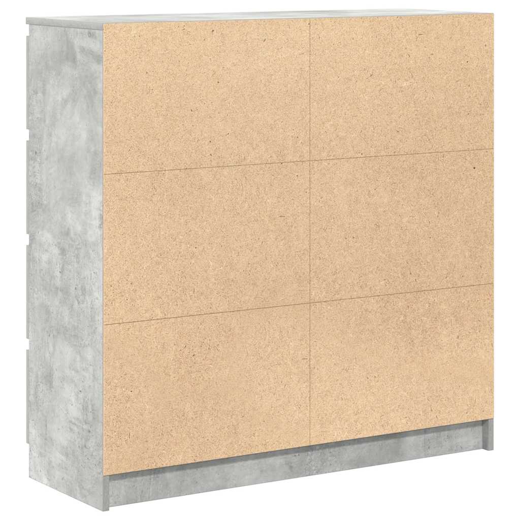 Bufetă Gri Beton 100x35x99 cm Lemn prelucrat GartenMobel Dekor