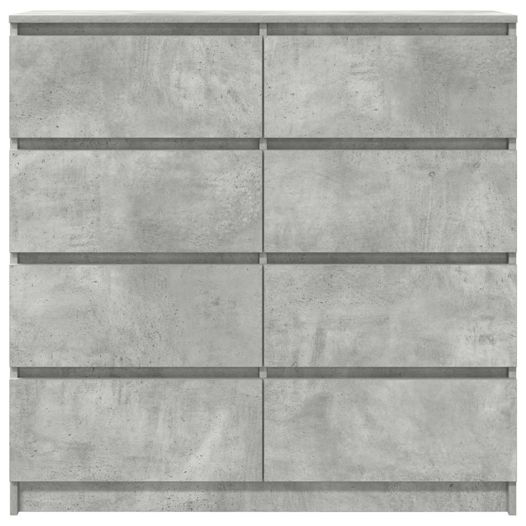 Bufetă Gri Beton 100x35x99 cm Lemn prelucrat GartenMobel Dekor