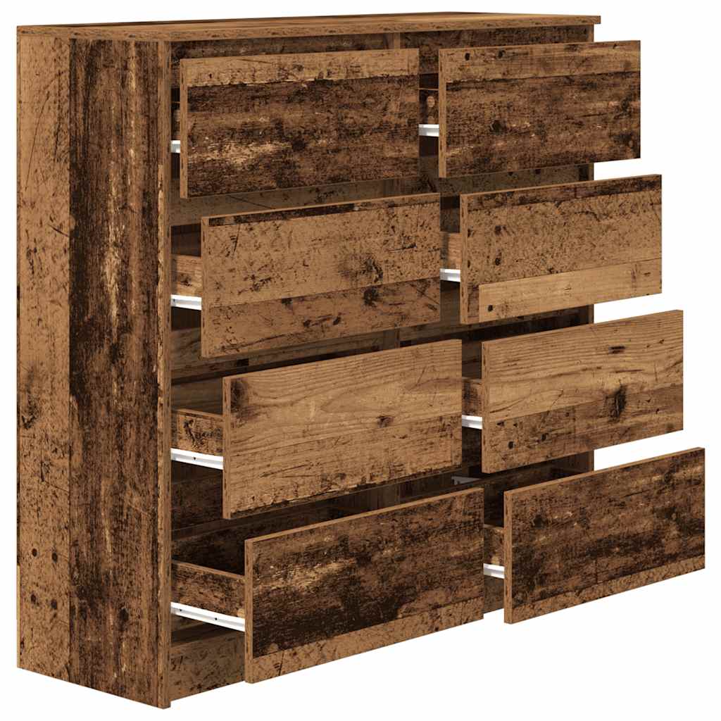 Bufetă Lemn vechi 100x35x99 cm Lemn prelucrat GartenMobel Dekor
