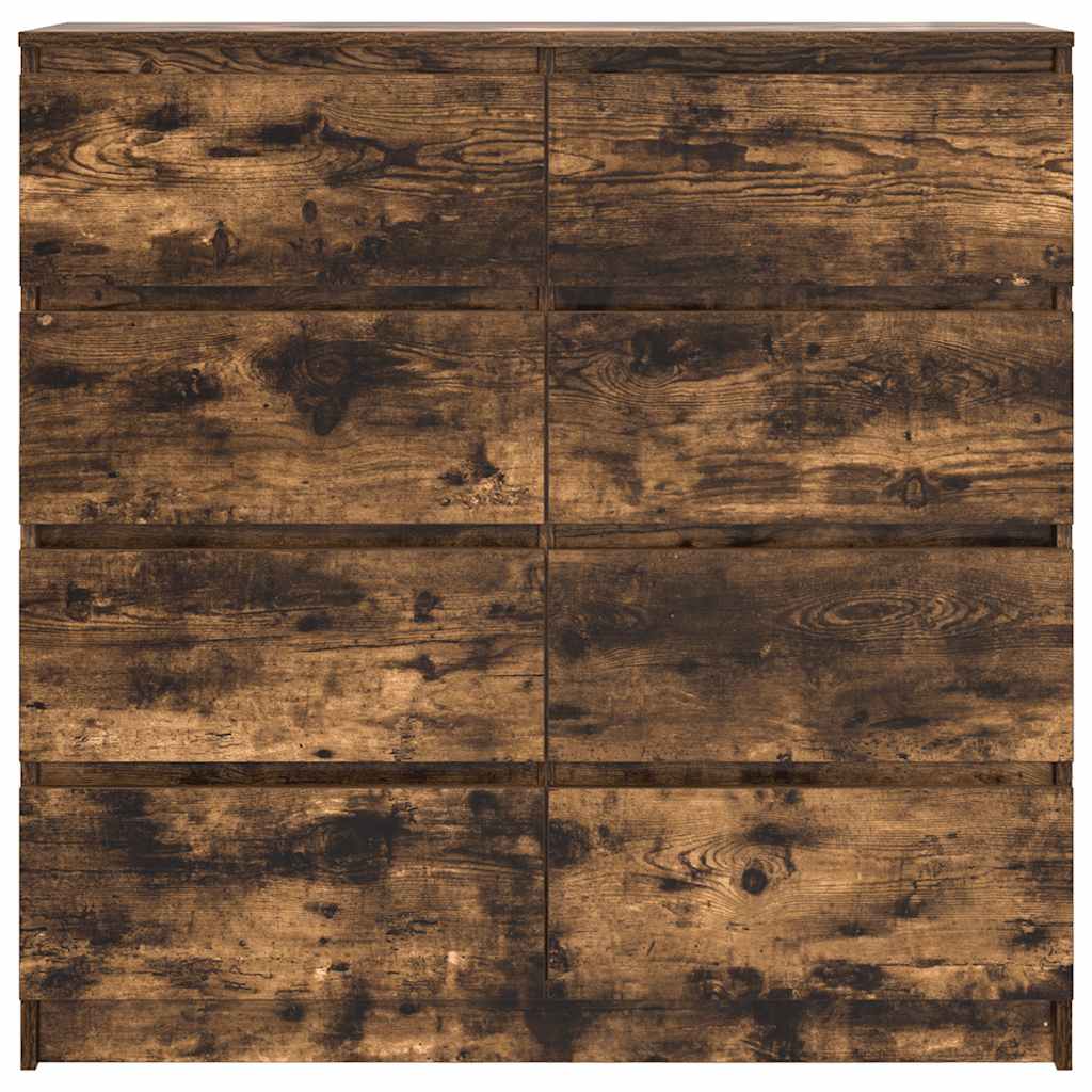 Bufetă Stejar afumat 100x35x99 cm Lemn prelucrat GartenMobel Dekor