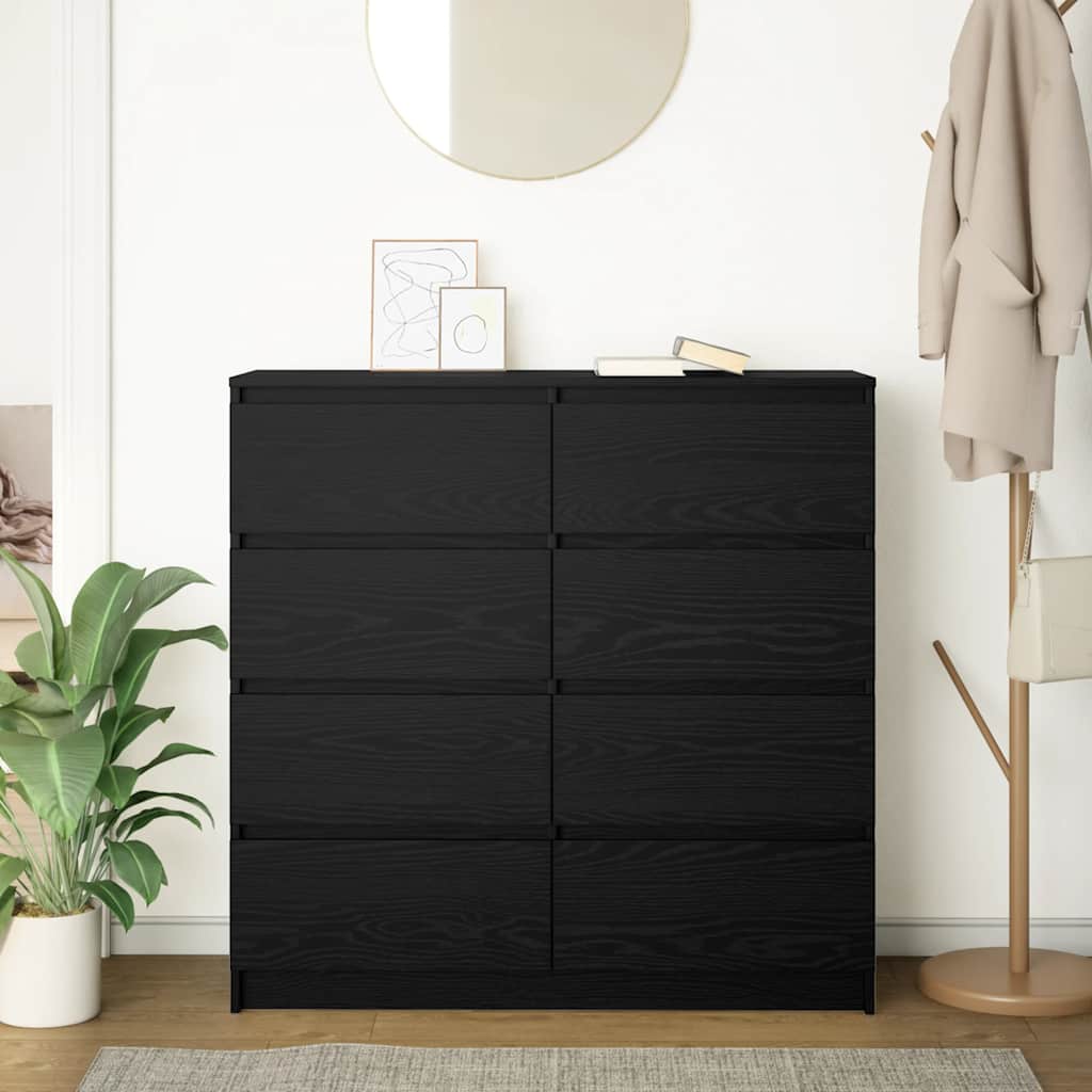 Bufetă Stejar negru 100x35x99 cm lemn prelucrat GartenMobel Dekor