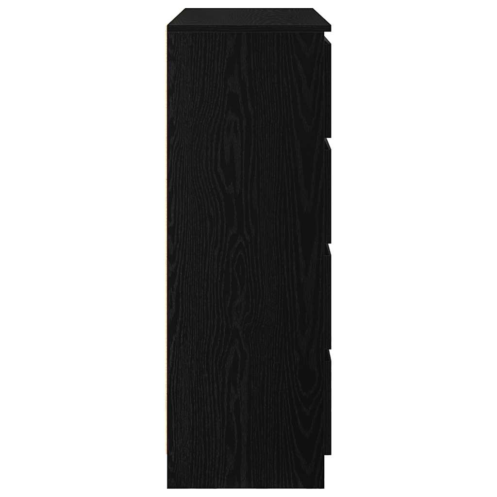 Bufetă Stejar negru 100x35x99 cm lemn prelucrat GartenMobel Dekor
